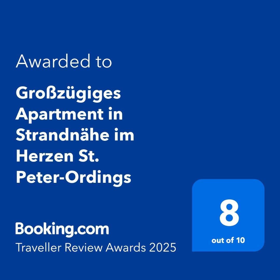 Grosszuegiges Apartment In Strandnaehe Im Herzen St. Peter-Ordings Sankt Peter-Ording Dış mekan fotoğraf